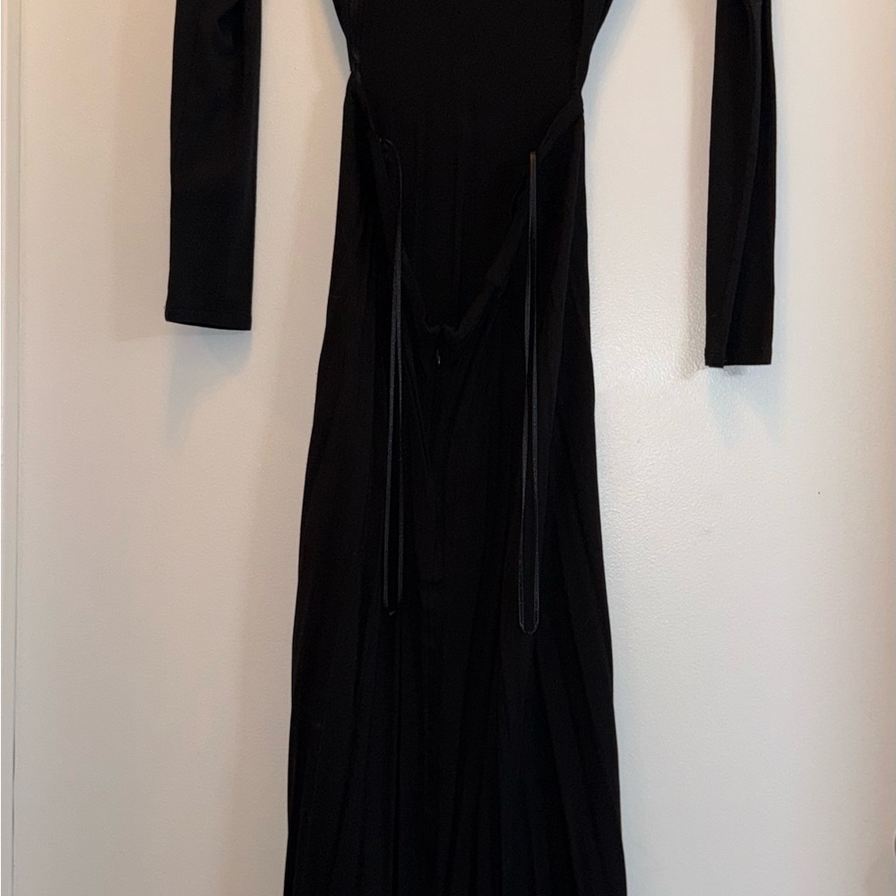 Express Black Long Sleeve Dress